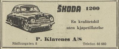 P. Klavenes A/S