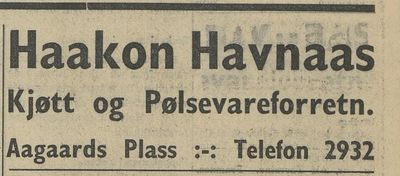 Haakon Havnaas Kjøttforretning
