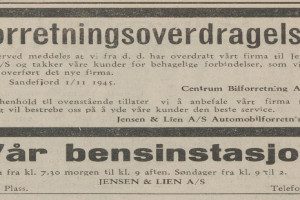 Jensen & Lien A/S Automobilforretning