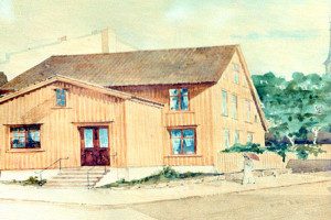 Hans Severin Iversens hus ved "Kjærlighetstorvet"