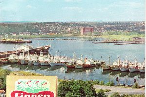Annonsebilde Indre Havn fra 1964
