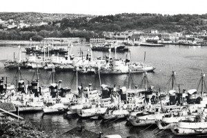 Jahre-båter i opplag ved Stub 1937