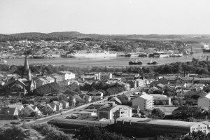 Dronningens gate - fra nord mot syd