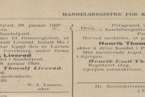 Th. Liverød kolonial