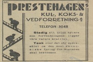 Prestehagens Kul - Koks & Vedforretning A/S