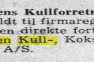 Prestehagens Kullforretning A/S