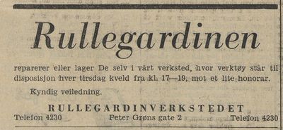 Rullgardinverkstedet
