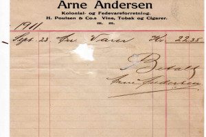 Arne Andersen kolonialforretning