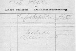 Heierens Delikatesseforretning - salg av fisk og kjøttmat