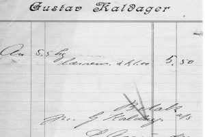 Gustav Kaldager - klær og skotøy