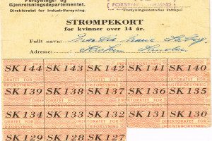 Dokumenter og varer fra 2. verdenskrig
