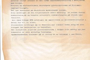 Dokumenter og varer fra 2. verdenskrig