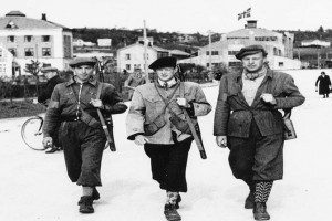 Staute Milorgkarer patruljerer i Peter Castbergs gate