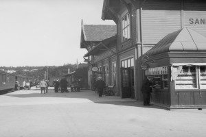 Jernbanestasjonen