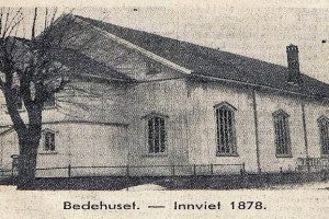 Rådhusgata 5  Bedehuset - oppført 1878