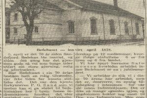 Sandefjord Bedehus 70 år