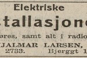 Bjerggata 17 - Hjalmar Larsen el. installasjon