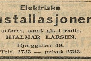 Hjalmar Larsen el. installasjon