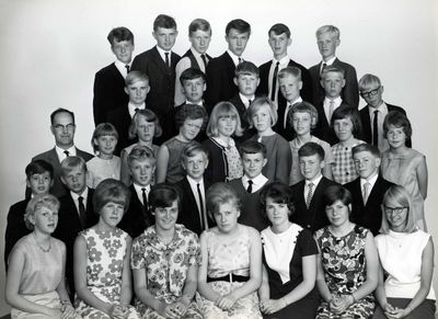 Gokstad skole klasse 7 1964