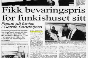 Bevaringsprisen 1994