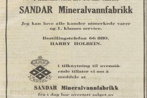 Sandar Mineralvannfabrikk