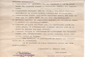 "Trævaren" blir solgt til Reform Barnevognfabrik i 1918
