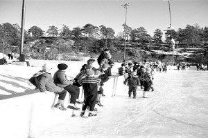 FOLKESKOLENS SKØYTEDAG 1961