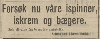 Sandefjord Iskremfabrikk