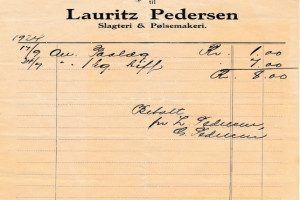 Lauritz Pedersen Slagteri og Pølseri