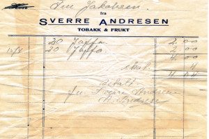 Sverre Andresen Tobakk og Frukt