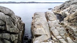 Dronebilder av Folehavna