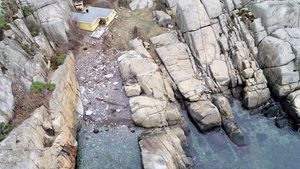 Dronebilder av Folehavna
