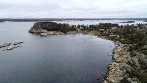 Dronebilder av Folehavna