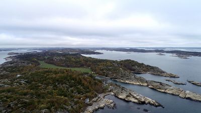 Dronebilder av Folehavna