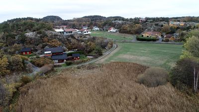 Dronebilder av Folehavna