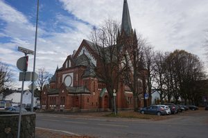 Sandefjord kirke/Stockfleths gate 11