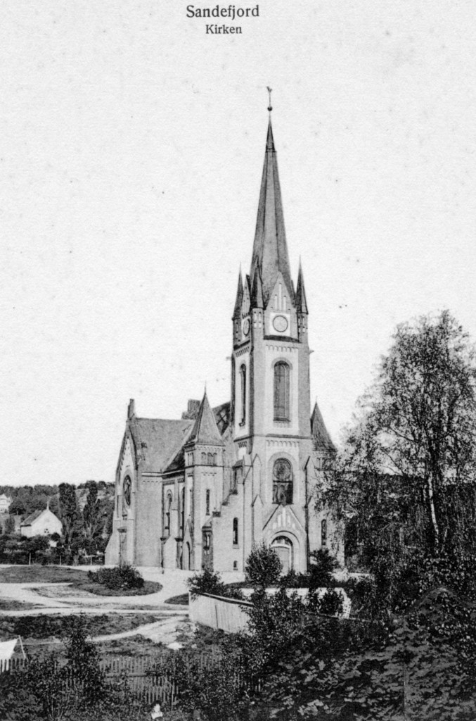Stockfleths gate 11 - Sandefjord Kirke oppført 1903