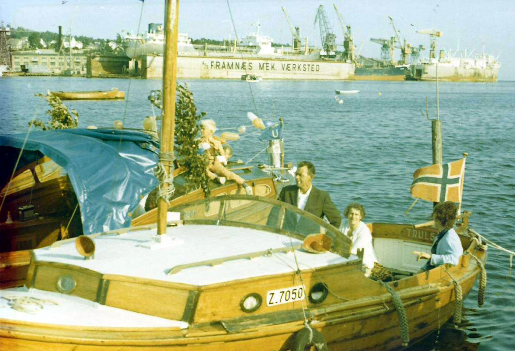 St, Hansaften - båtkortesjene i Sandefjord