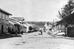 Langgaden østover 1884