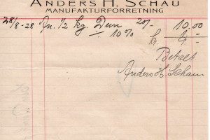 Anders H. Schau Manufakturforretning