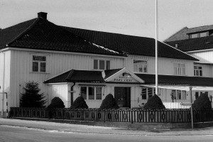 Inngangspartiet Hotel Kong Carl