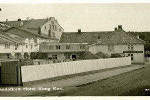 Bakgården mot Torggata