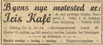 Iris Kafe - Byens nye møtested