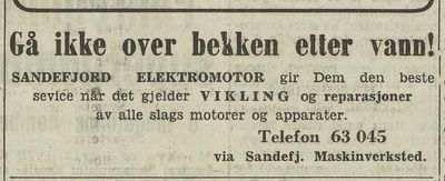 Sandefjord Elektromotor