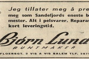 Flors gate 2A / Buntmaker Bjørn Lund
