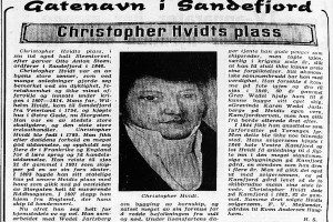 Omtale av Christopher Hvidt