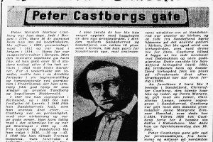 Peter Castbergs gate