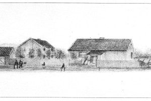 Uten gatenummer, tvers over gata fra nr. 4 - oppført ca. 1750