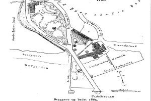 Badeanstalten i Sandefjord 1865
