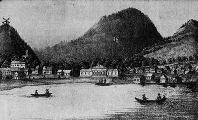 Svovelbadet Sandefjord i 1837